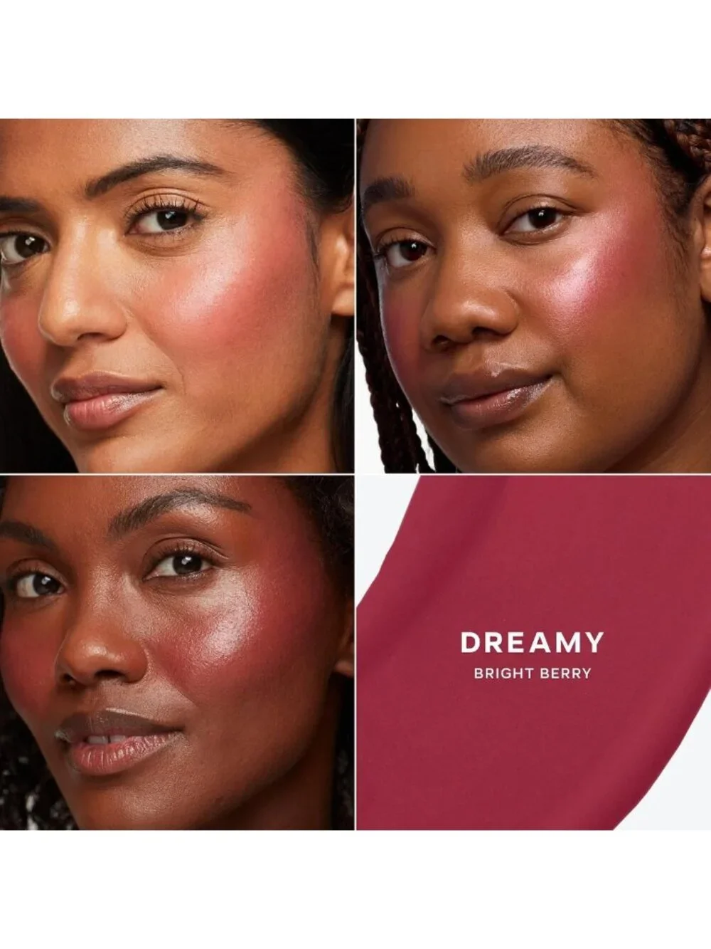 Dreamy Liquid Blush for Cheeks - Lightweight, Buildable Color, 0.40 oz